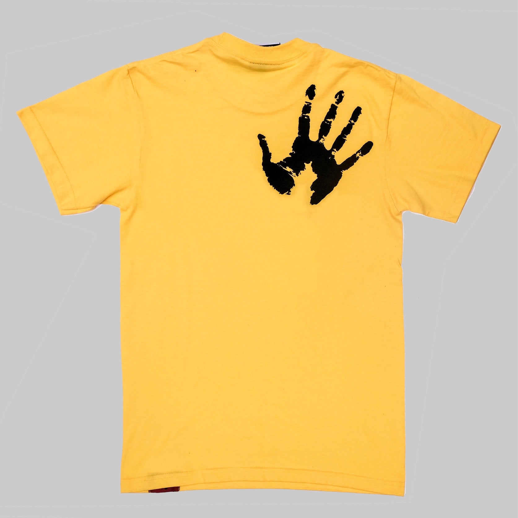 Obloquy 'Spellout' T Shirt (Yellow)