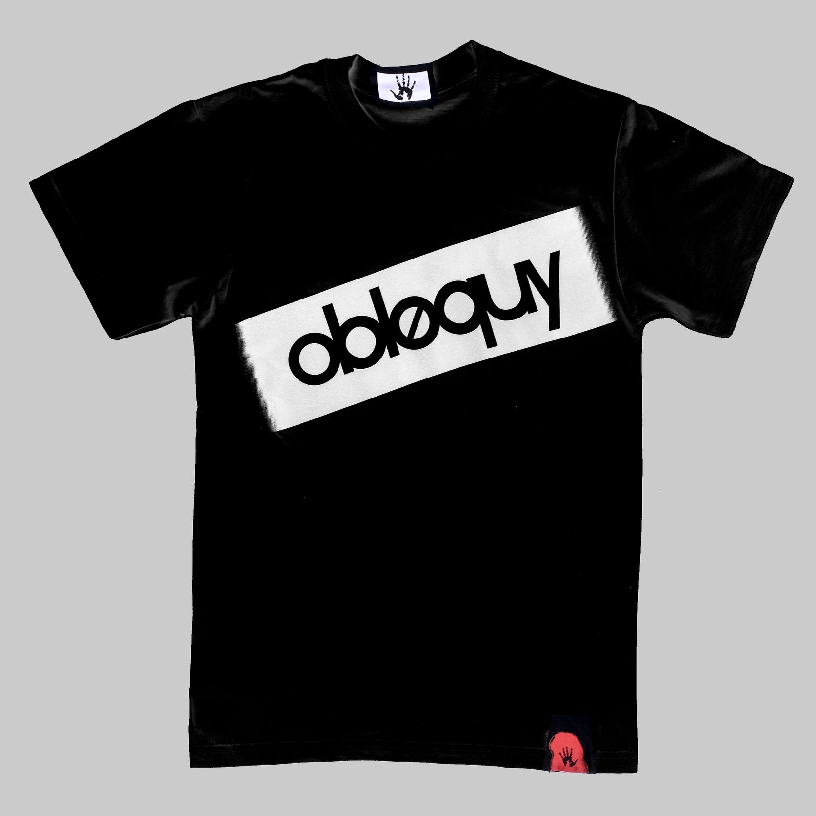 Obloquy 'Spellout' T Shirt (Black)